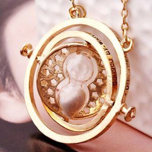 Harry Potter Hermione's Time Turner Necklace gold plated